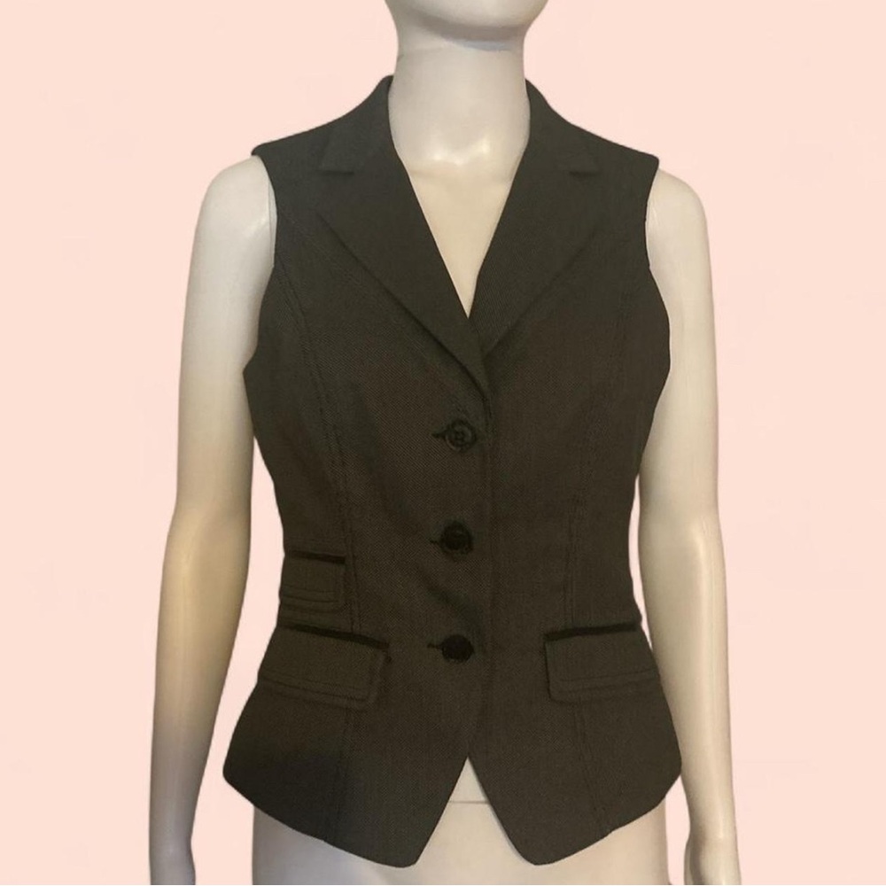 Bebe Sleeveless Blazer Vest